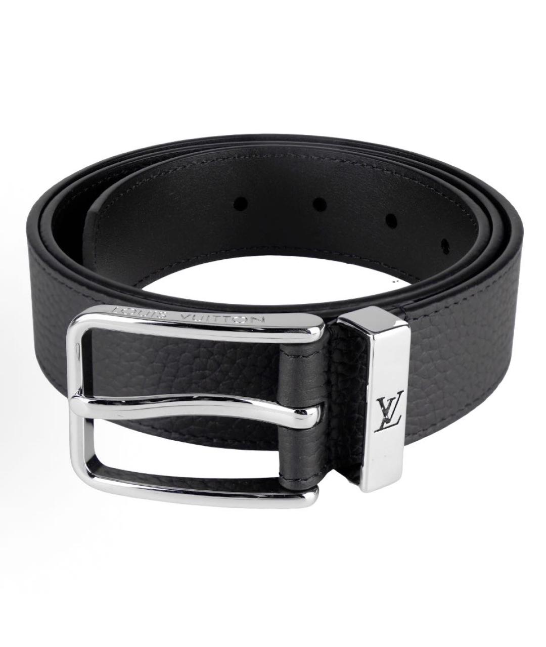 LOUIS VUITTON Черный ремень, фото 2