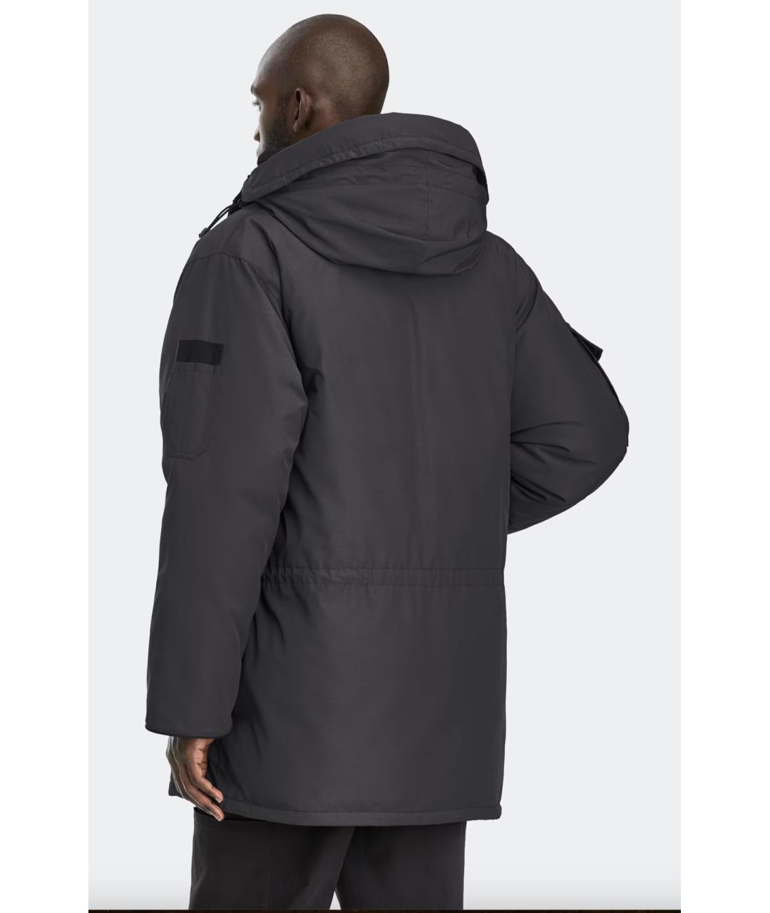 CANADA GOOSE Серая полиэстеровая парка, фото 2