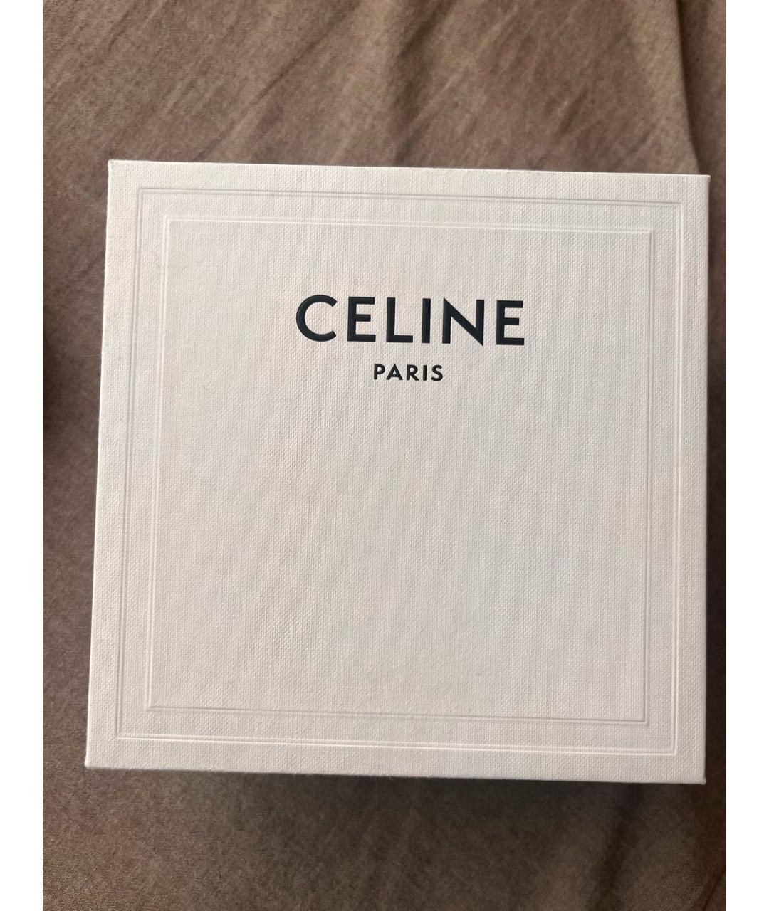 CELINE Коричневый ремень, фото 5