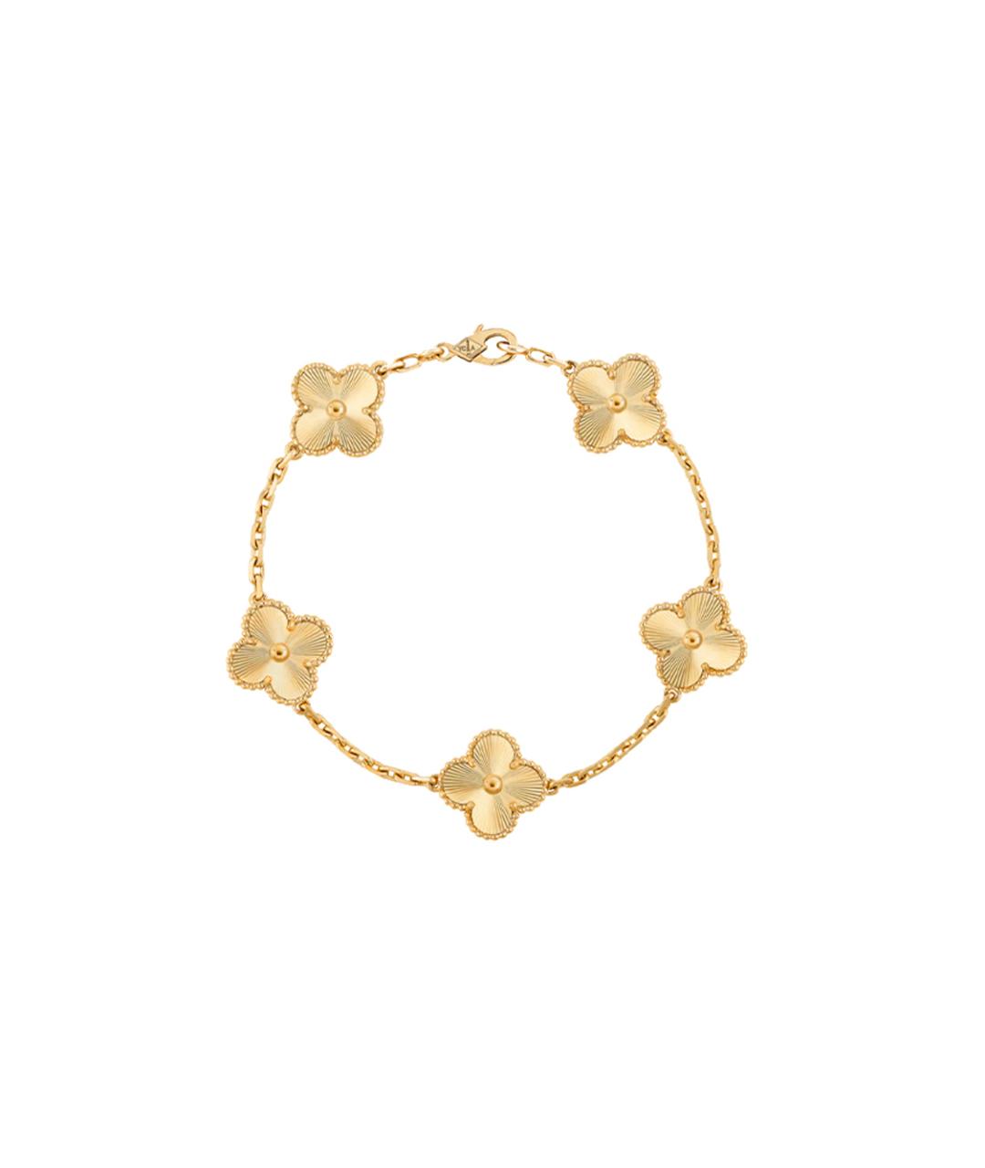 VAN CLEEF & ARPELS Золотой браслет из желтого золота, фото 2