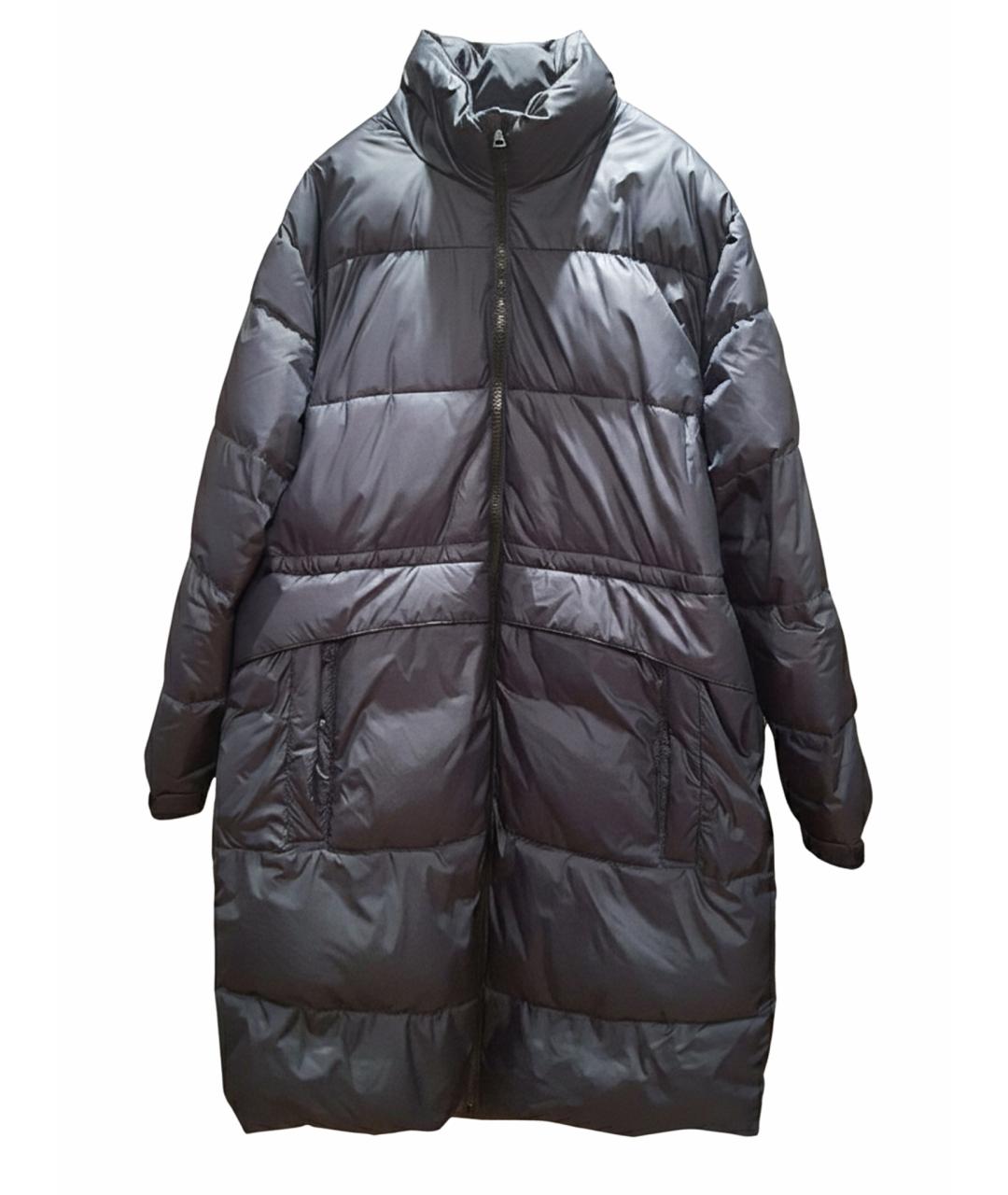 EMPORIO ARMANI Темно-синий полиэстеровый пуховик, фото 1