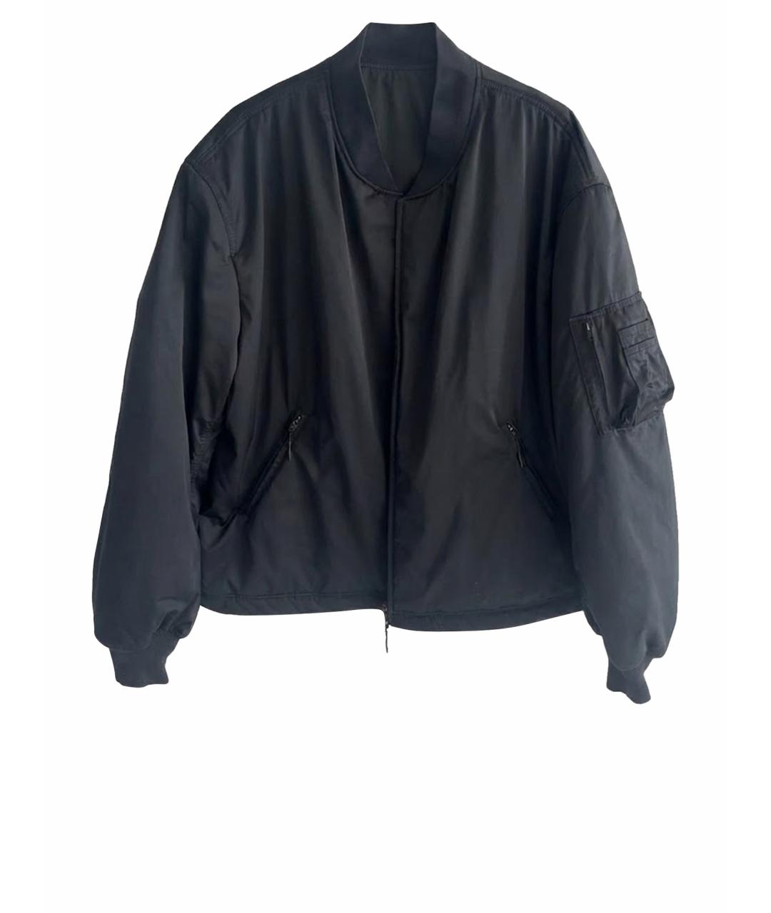 Y-3 Черная полиэстеровая куртка, фото 1