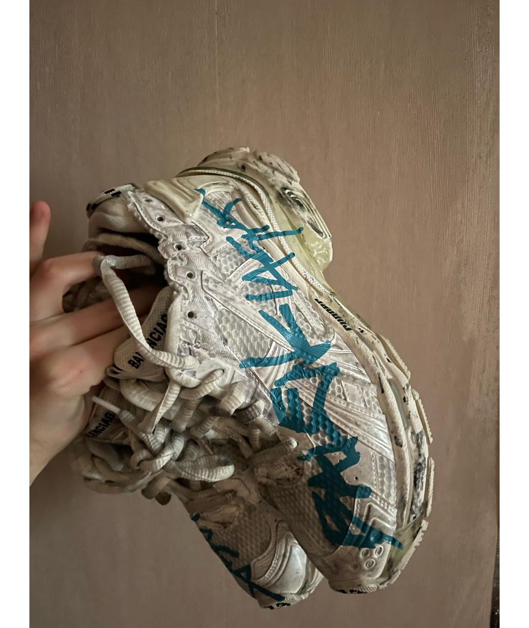 BALENCIAGA Мульти текстильные кроссовки, фото 3