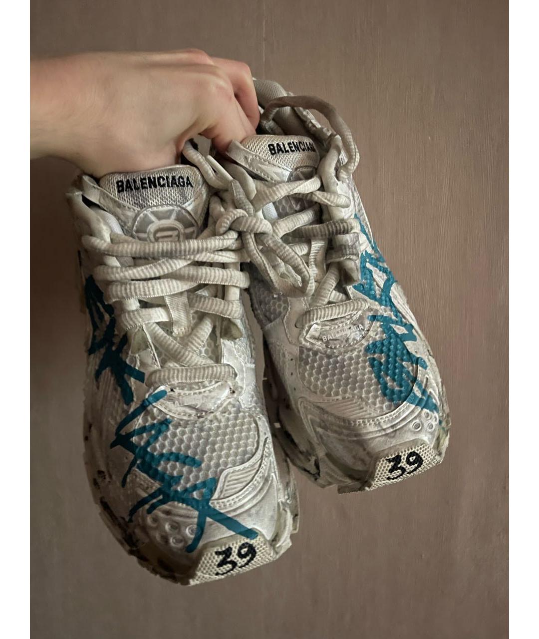 BALENCIAGA Мульти текстильные кроссовки, фото 2