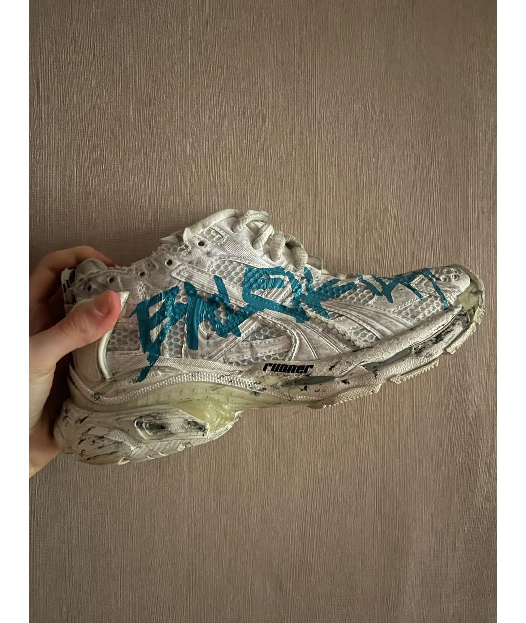 BALENCIAGA Мульти текстильные кроссовки, фото 7