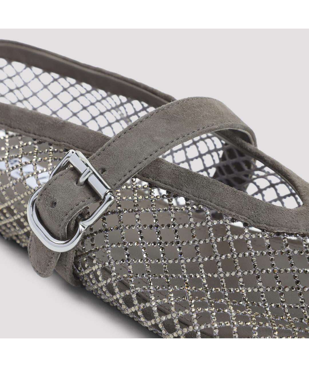 ALAIA Серые синтетические балетки, фото 5