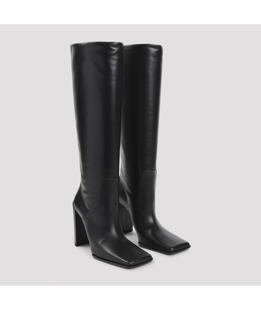 ALAIA Черные кожаные сапоги, фото 5