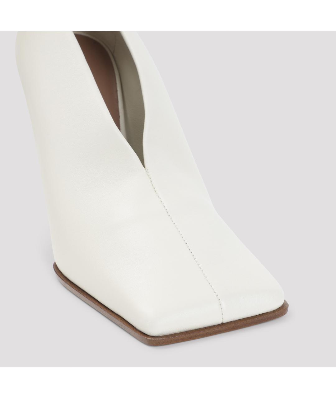 ALAIA Белые кожаные туфли, фото 6