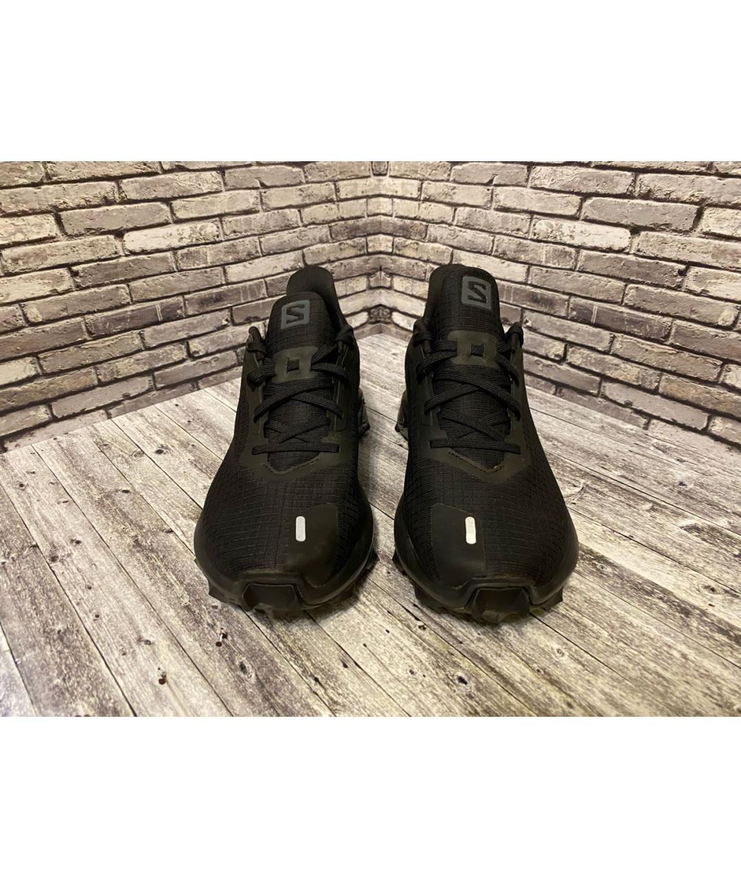 SALOMON Черные текстильные кроссовки, фото 2