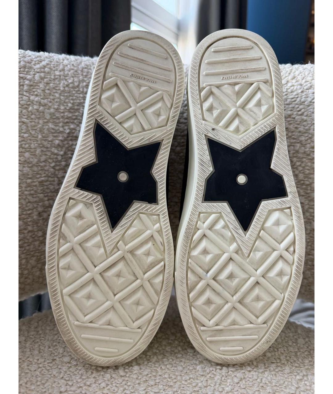 CHRISTIAN DIOR Черные текстильные кеды, фото 6