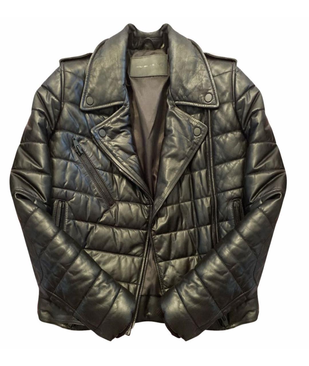 ALEXANDER WANG Черная кожаная куртка, фото 1