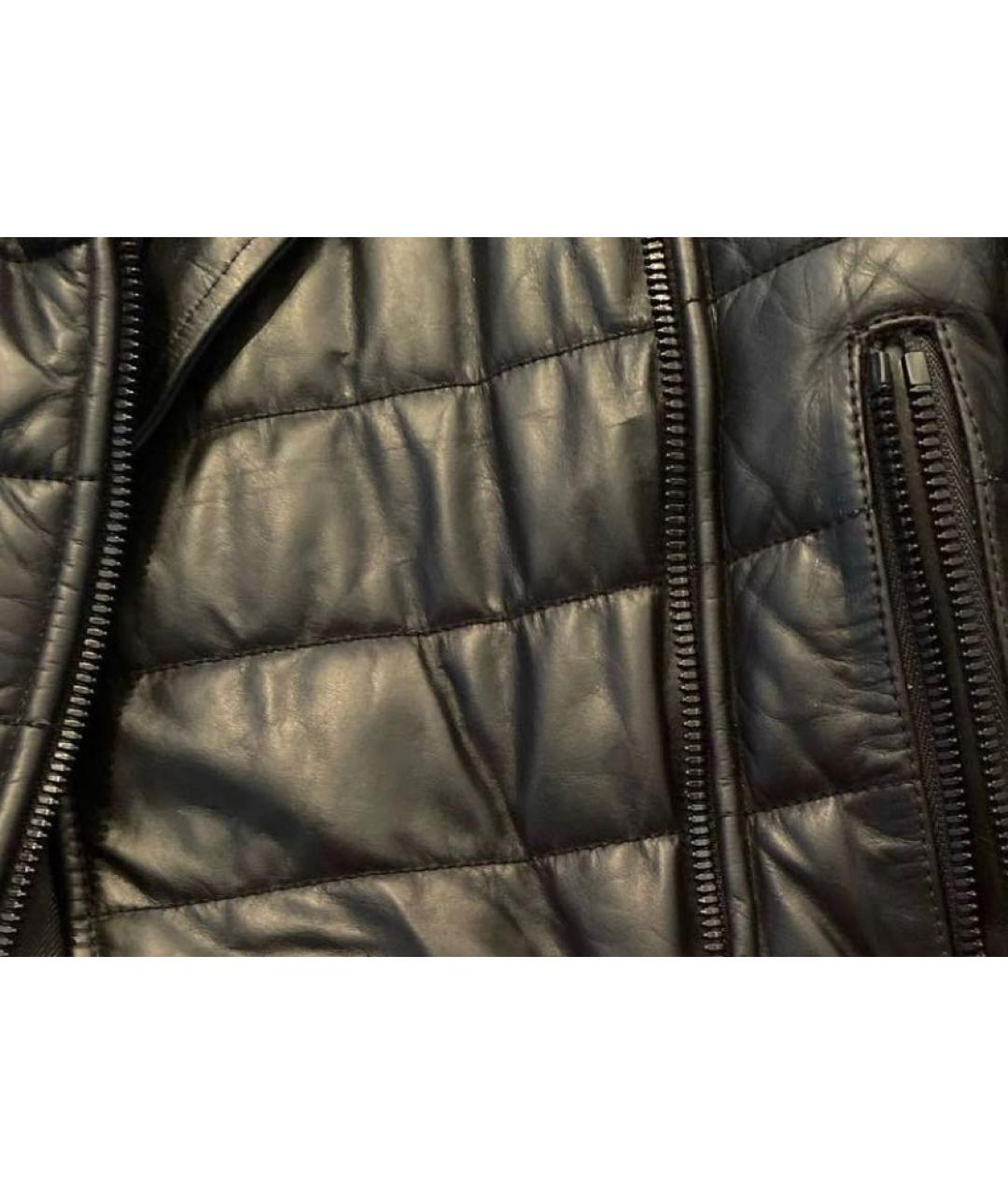 ALEXANDER WANG Черная кожаная куртка, фото 6