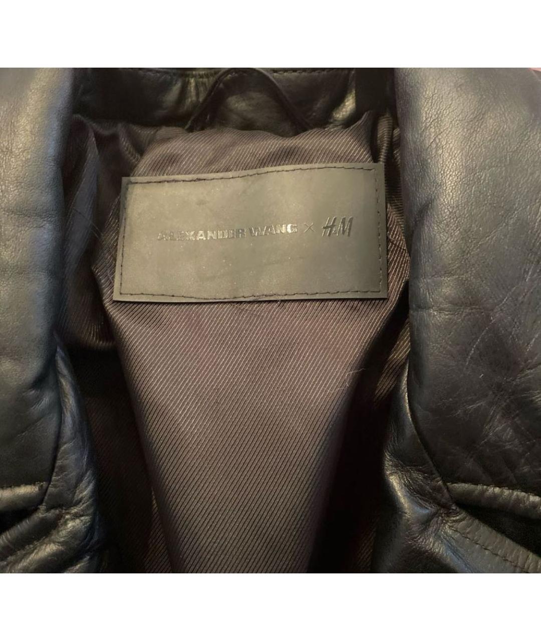 ALEXANDER WANG Черная кожаная куртка, фото 3