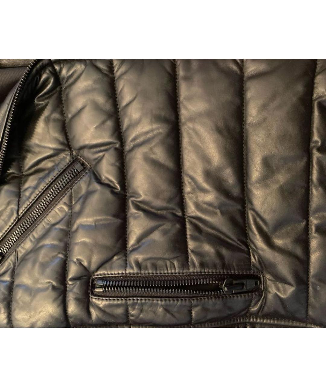 ALEXANDER WANG Черная кожаная куртка, фото 5