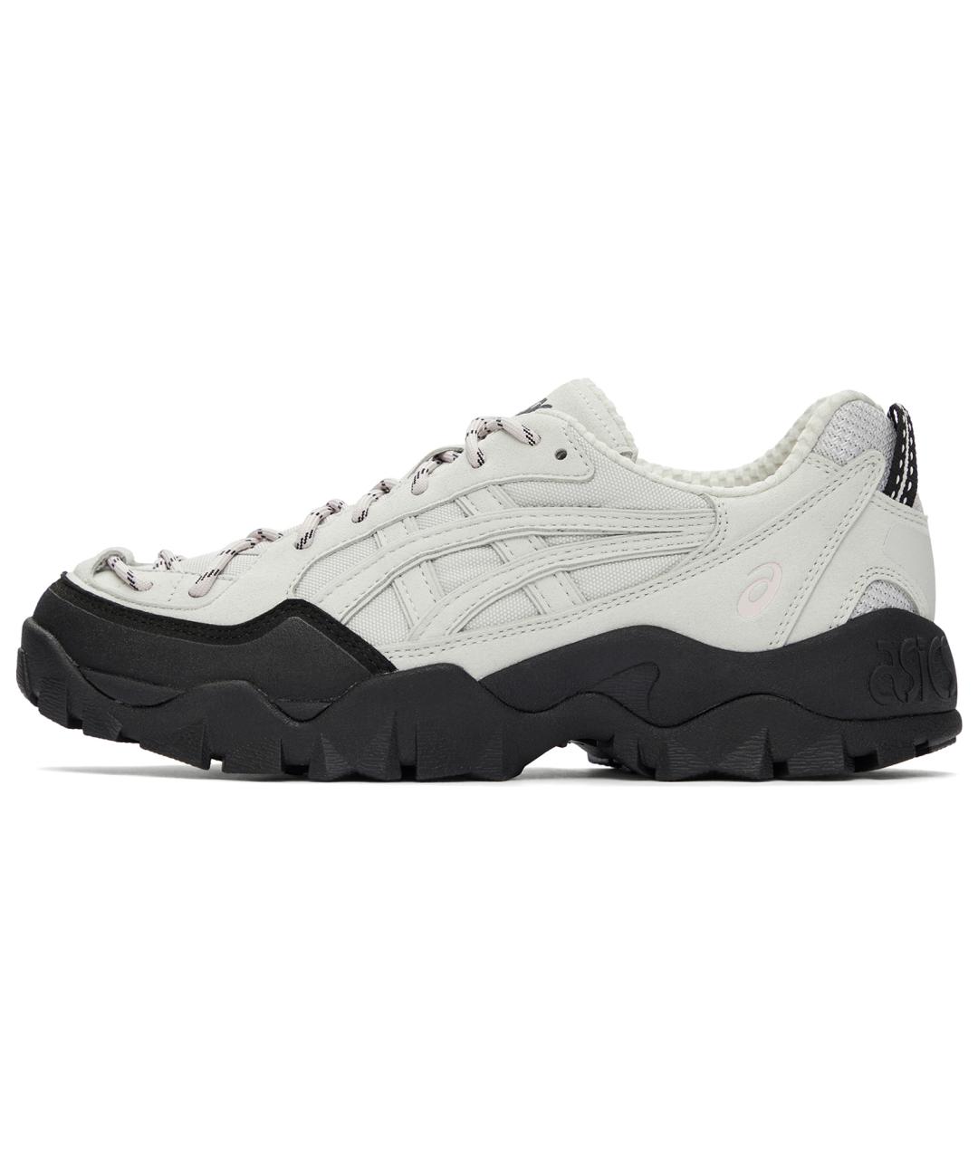 ASICS Белые текстильные кроссовки, фото 7