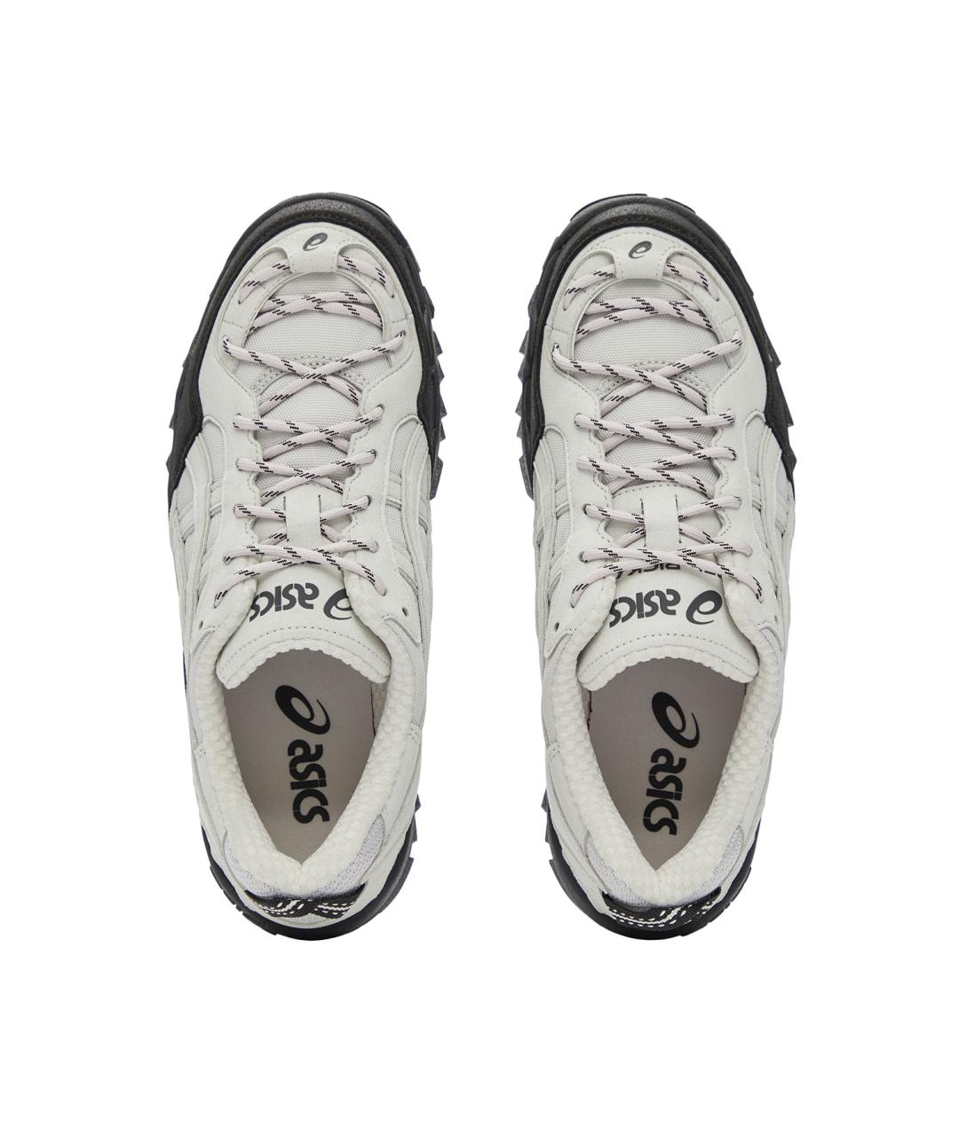 ASICS Белые текстильные кроссовки, фото 4