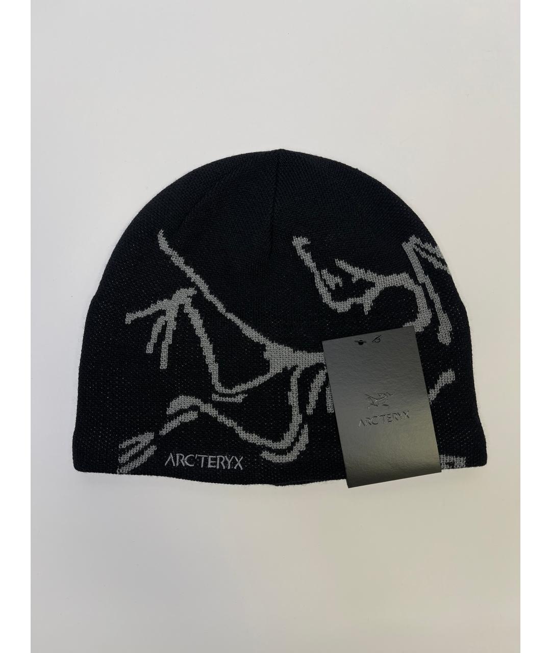 ARCTERYX Черная шапка, фото 2
