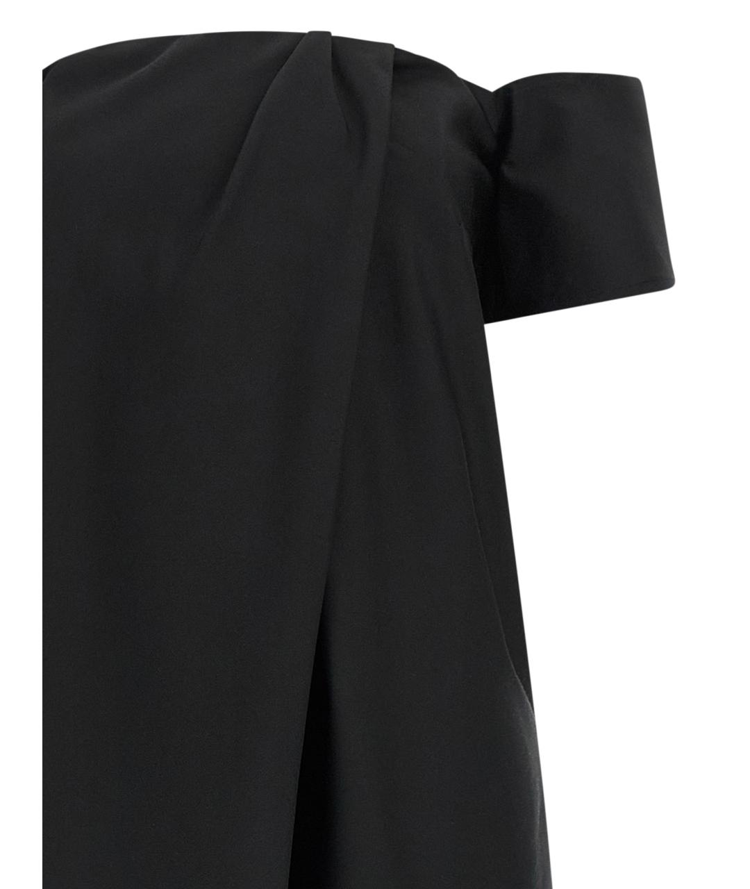 MAGDA BUTRYM Черное шерстяное платье, фото 3