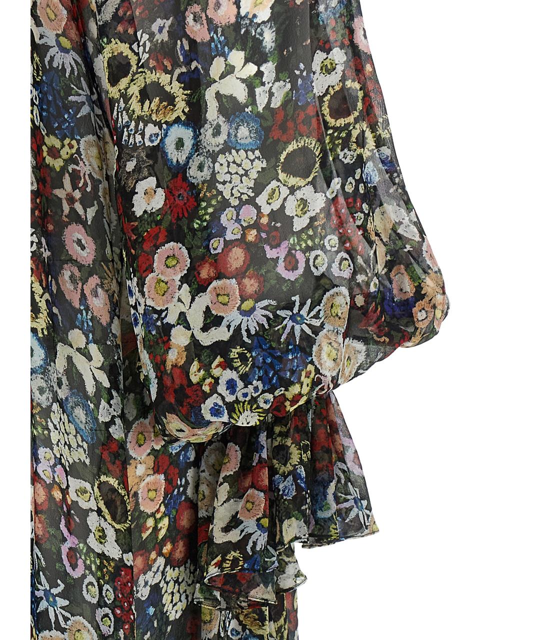 KHAITE Мульти шелковое платье, фото 4