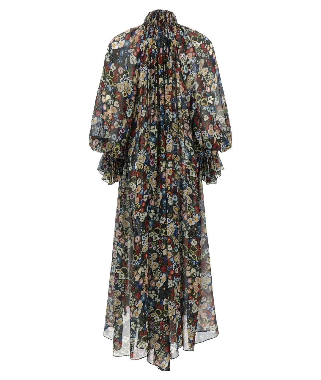 KHAITE Мульти шелковое платье, фото 2