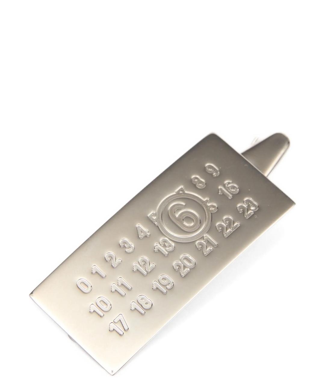 MM6 MAISON MARGIELA Серебряная заколка, фото 1