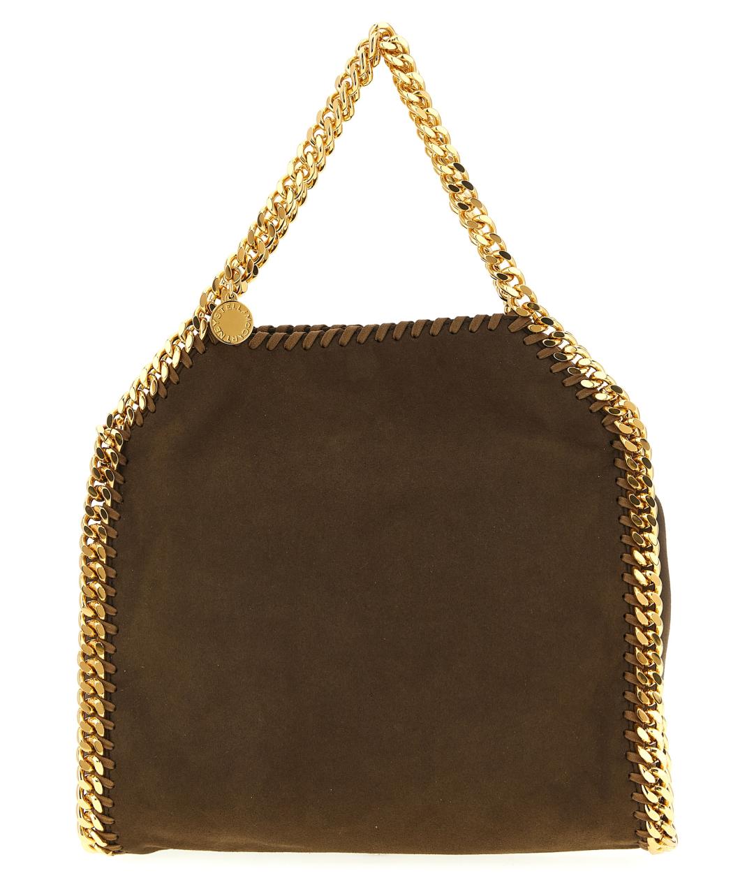 STELLA MCCARTNEY Коричневая синтетическая сумка через плечо, фото 1