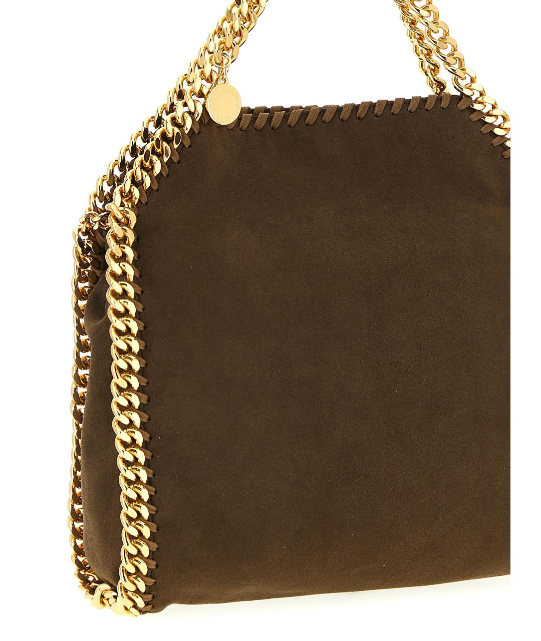 STELLA MCCARTNEY Коричневая синтетическая сумка через плечо, фото 3