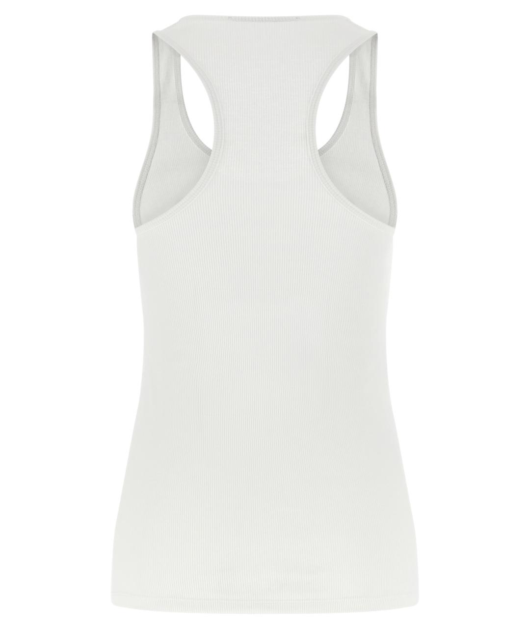 STELLA MCCARTNEY Белая хлопковая майка, фото 2