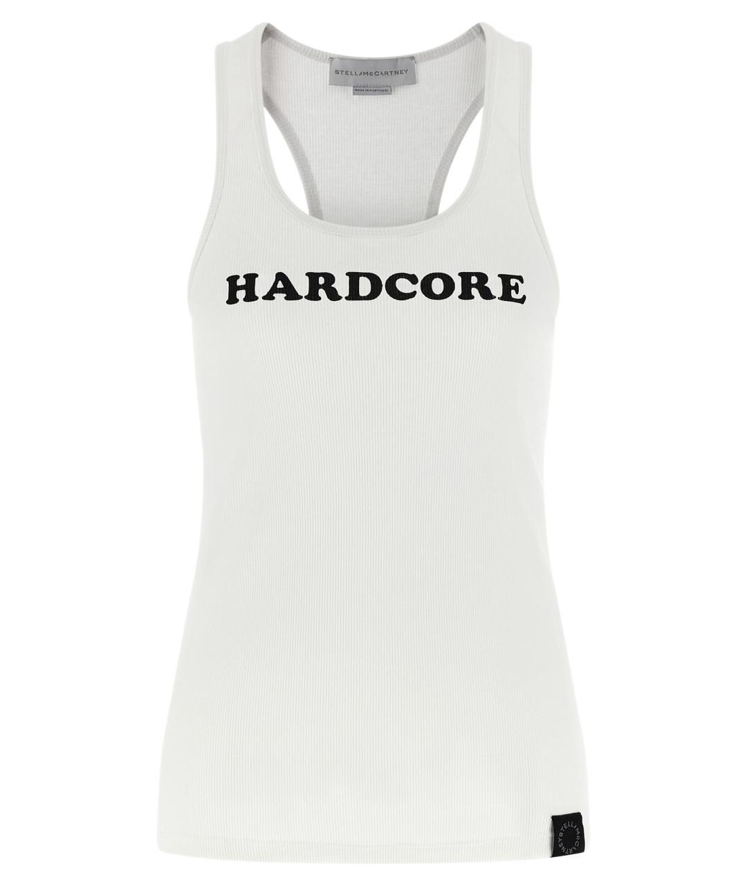 STELLA MCCARTNEY Белая хлопковая майка, фото 1