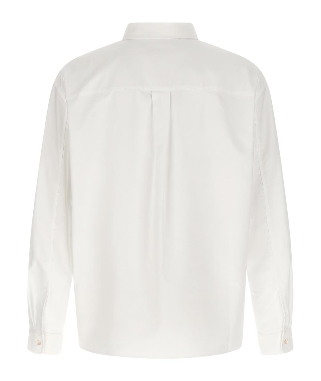 MARNI Белая хлопковая кэжуал рубашка, фото 2