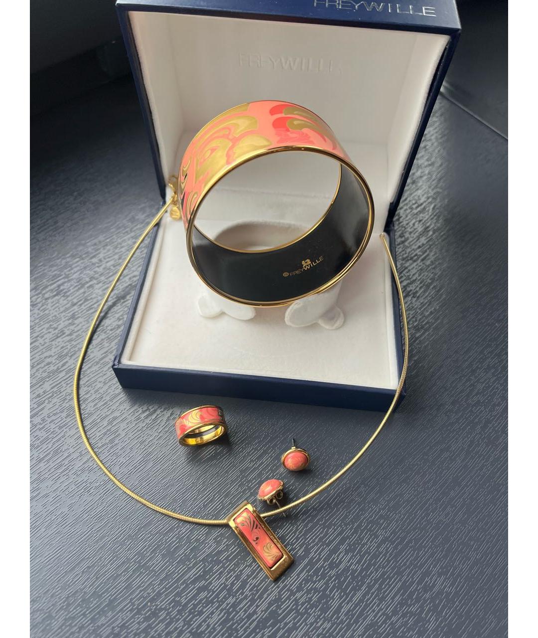 Frey Wille Коралловый комплект из желтого золота, фото 4