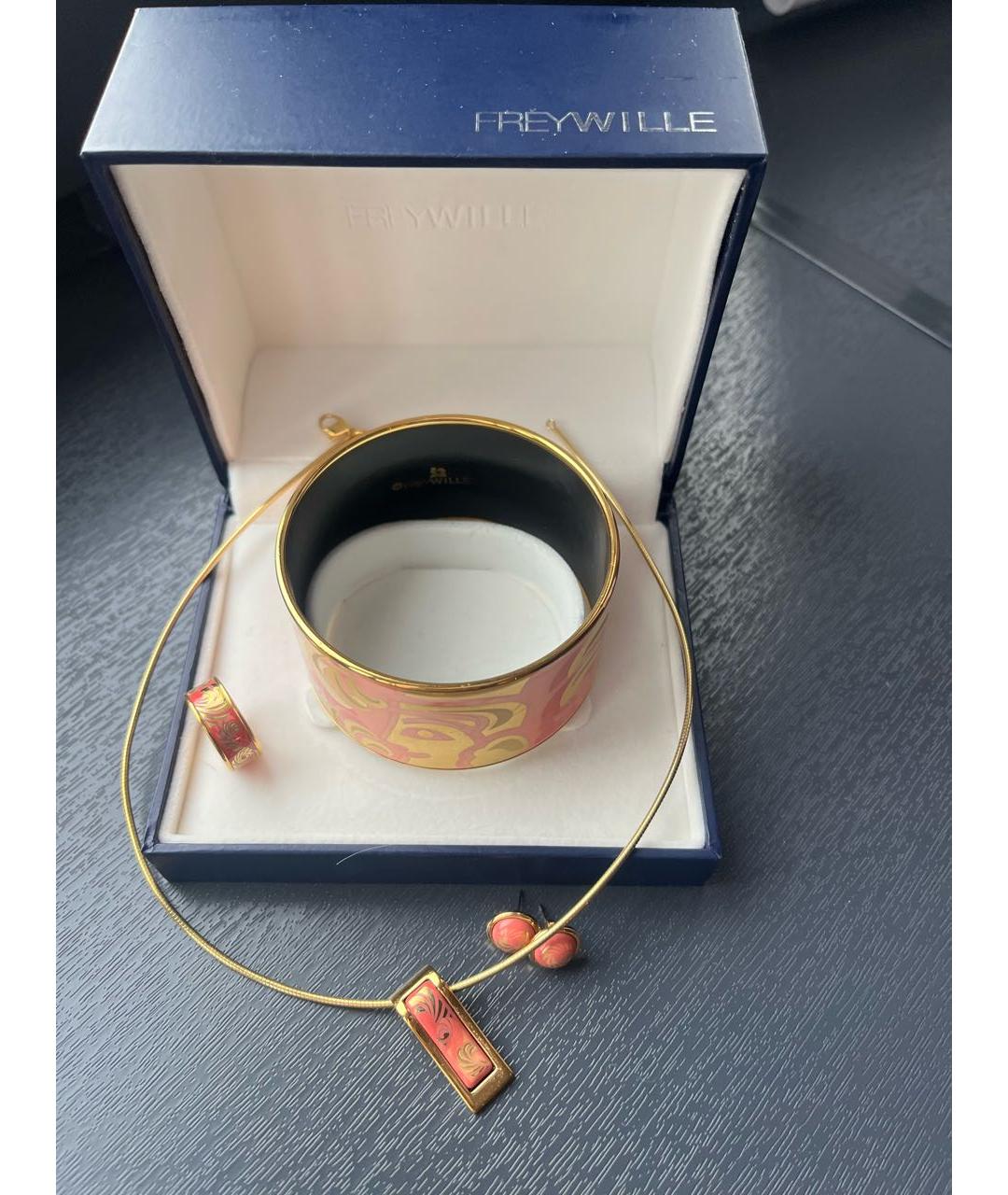 Frey Wille Коралловый комплект из желтого золота, фото 2