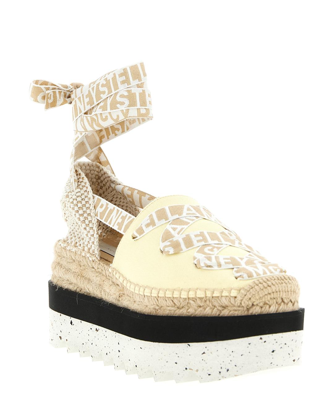 STELLA MCCARTNEY Желтые эспадрильи, фото 2