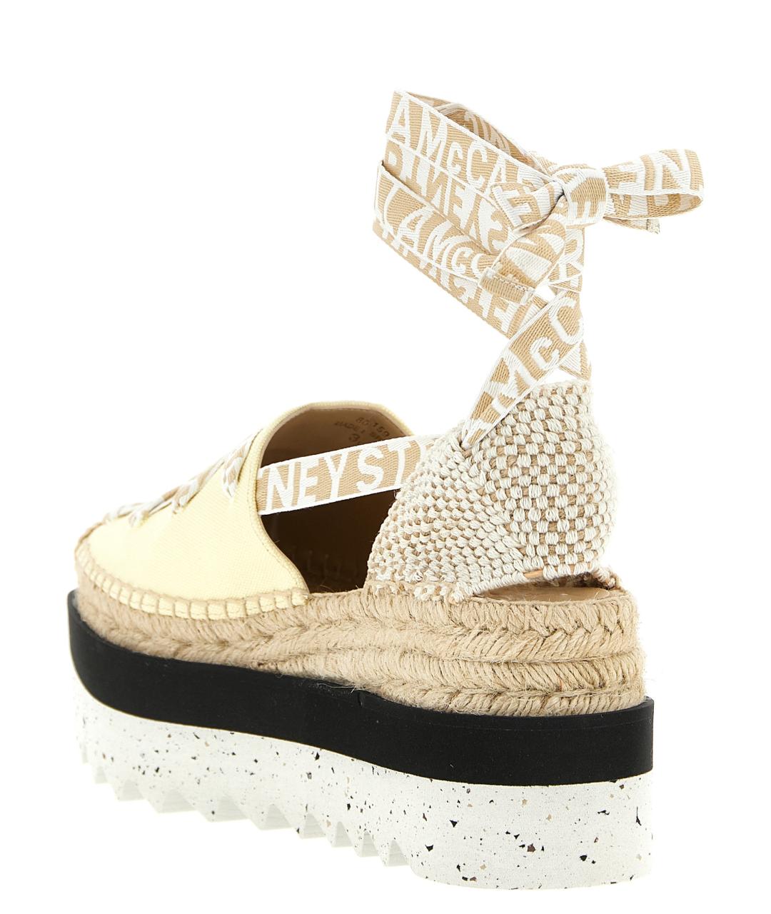 STELLA MCCARTNEY Желтые эспадрильи, фото 3