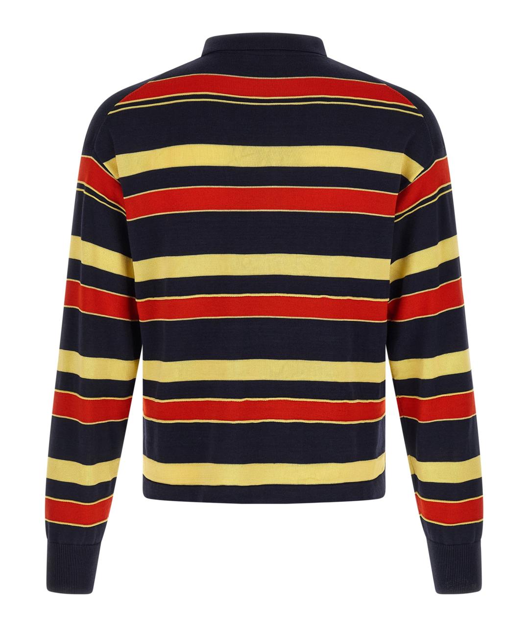 J.W.ANDERSON Мульти хлопковое поло с длинным рукавом, фото 2