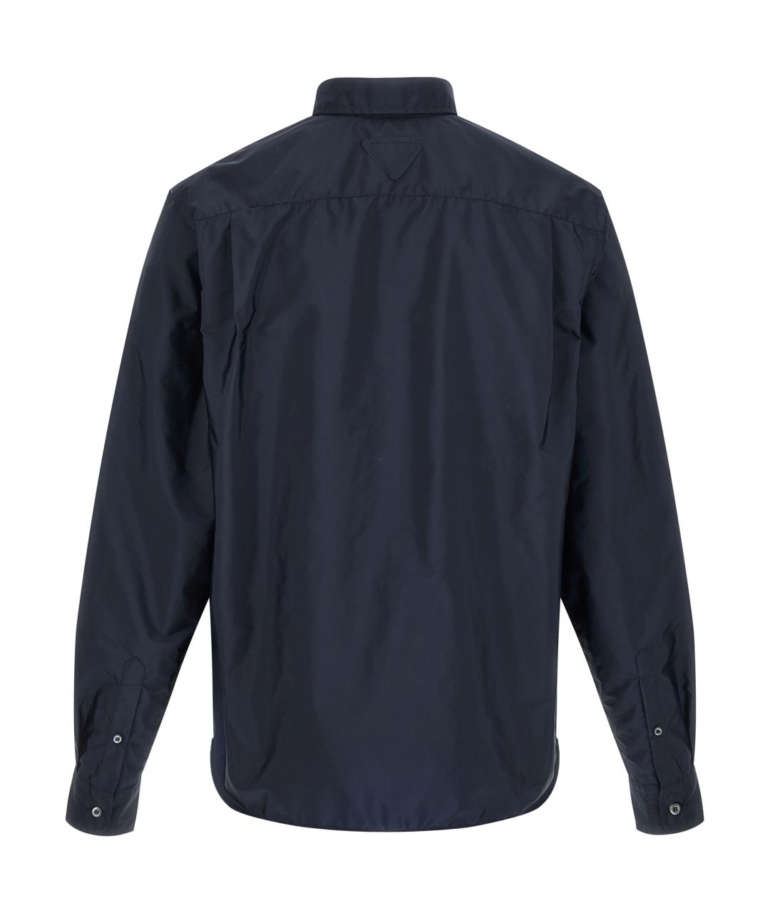 PRADA Темно-синяя кэжуал рубашка, фото 2