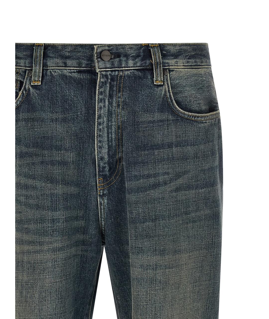 CARHARTT WIP Серые хлопковые прямые джинсы, фото 3