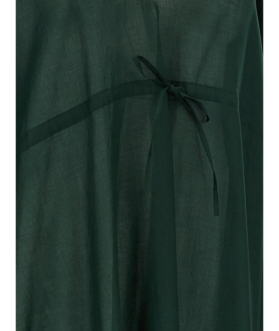 Eres Зеленые хлопковое платье, фото 4