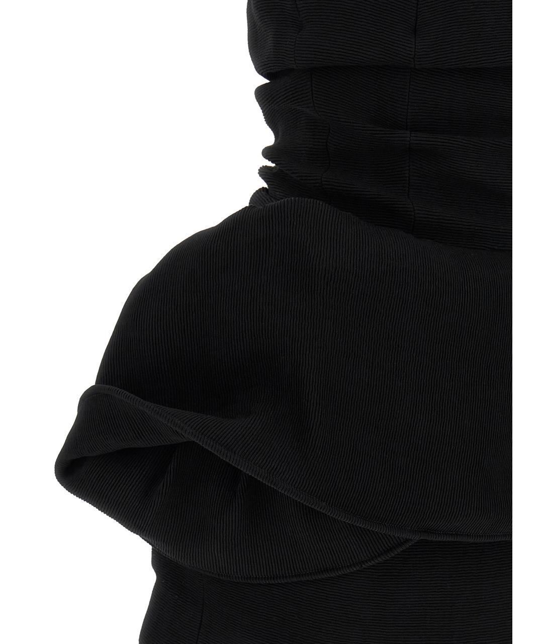 MAGDA BUTRYM Черное вискозное вечернее платье, фото 4