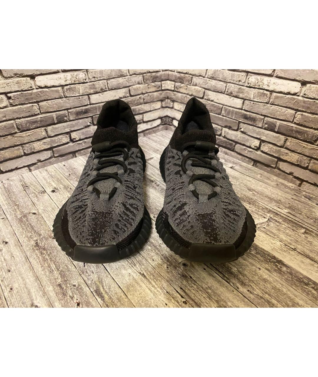 ADIDAS YEEZY Серые текстильные кроссовки, фото 2