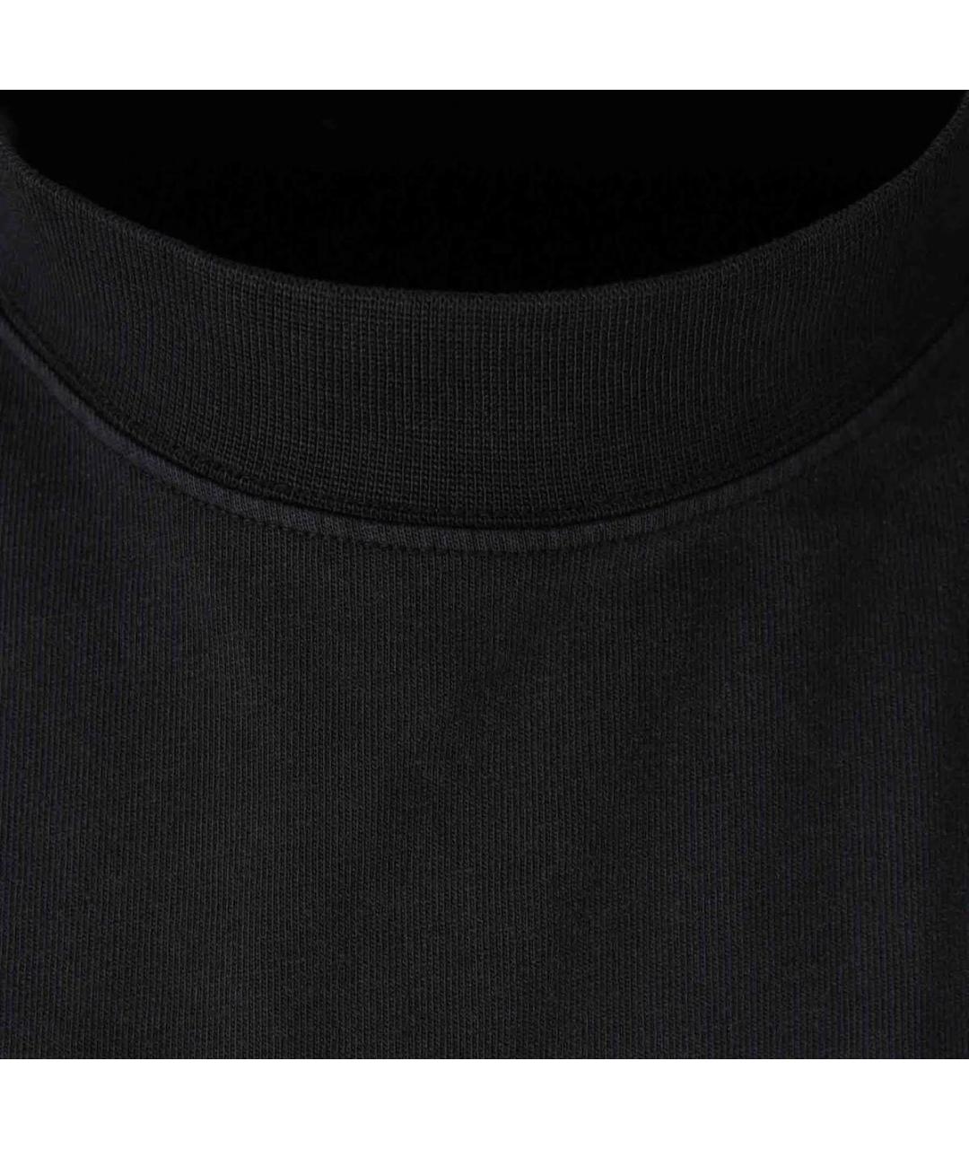 BALENCIAGA Черная футболка, фото 3