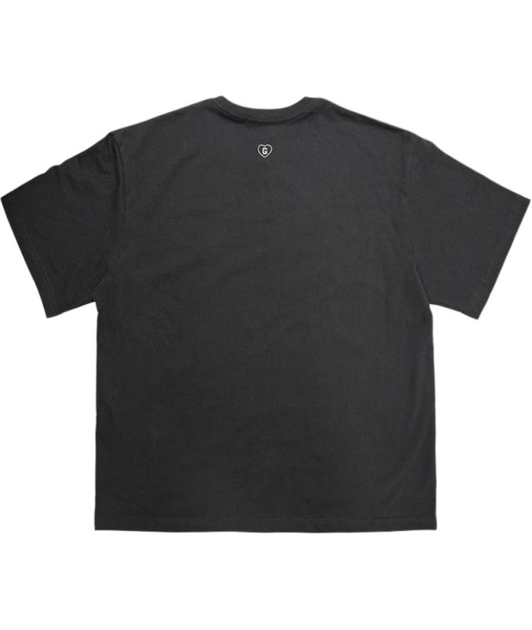 GRAILZ PROJECT G/R Антрацитовая хлопковая футболка, фото 2