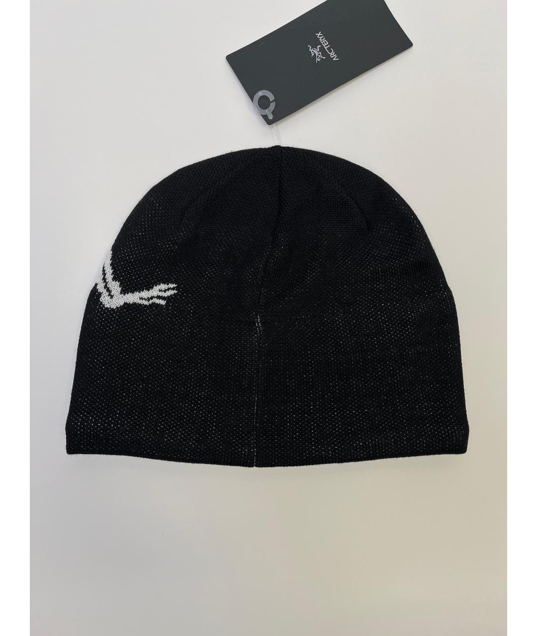 ARCTERYX Черная шапка, фото 4