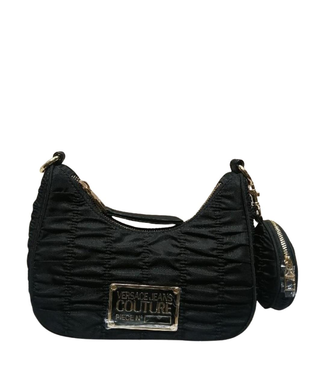 VERSACE JEANS COUTURE Черная сумка через плечо, фото 1