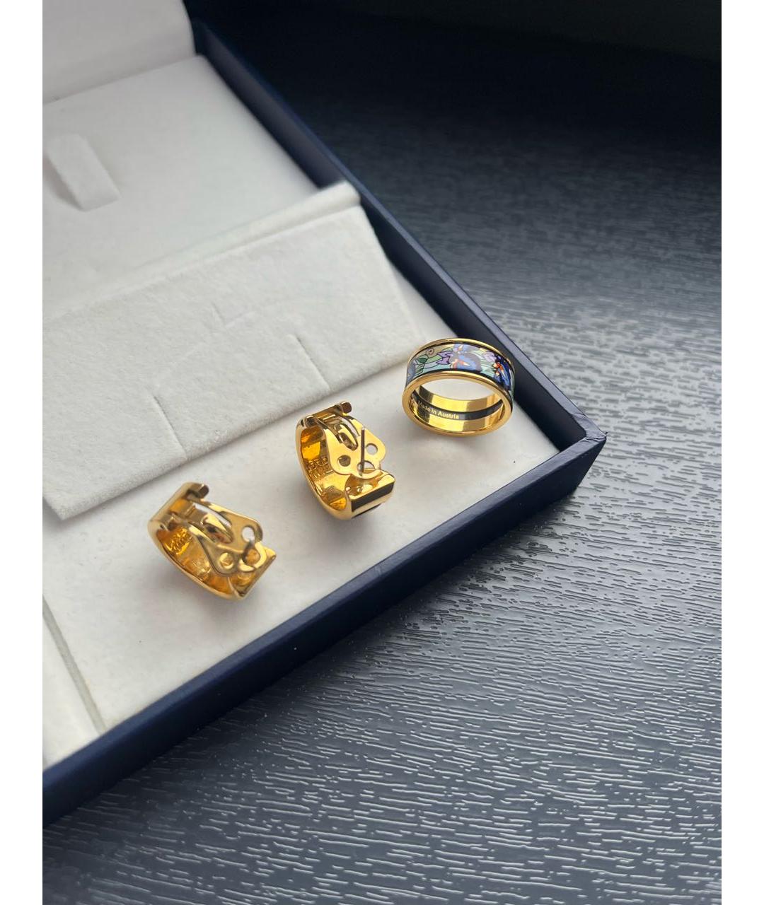 Frey Wille Синий позолоченный комплект, фото 4