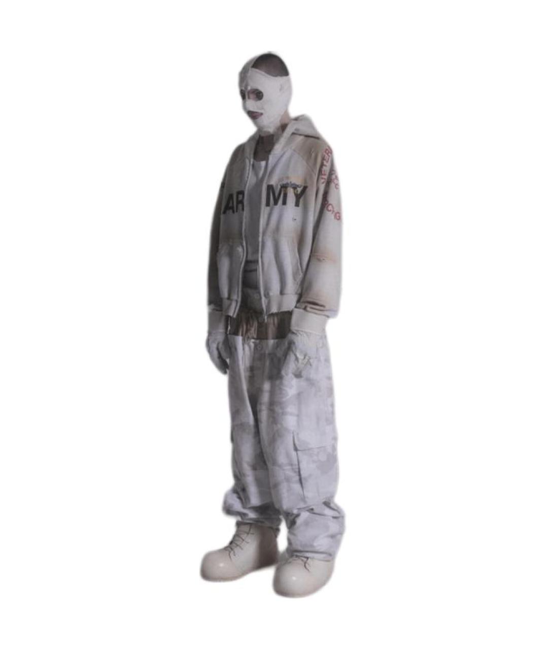 GRAILZ PROJECT G/R Белые классические брюки, фото 5