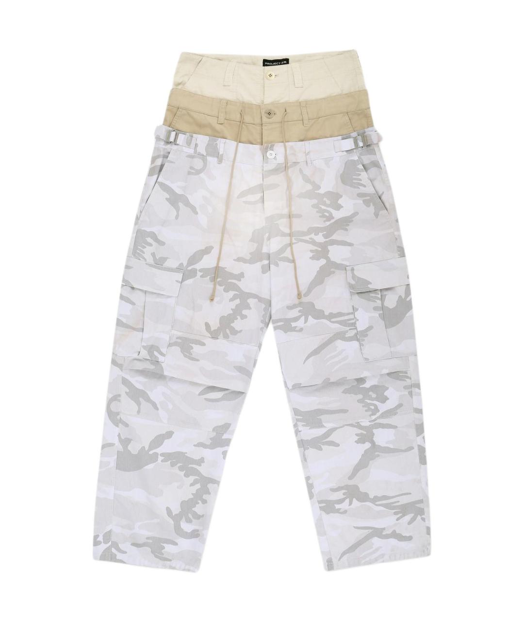 GRAILZ PROJECT G/R Белые классические брюки, фото 1