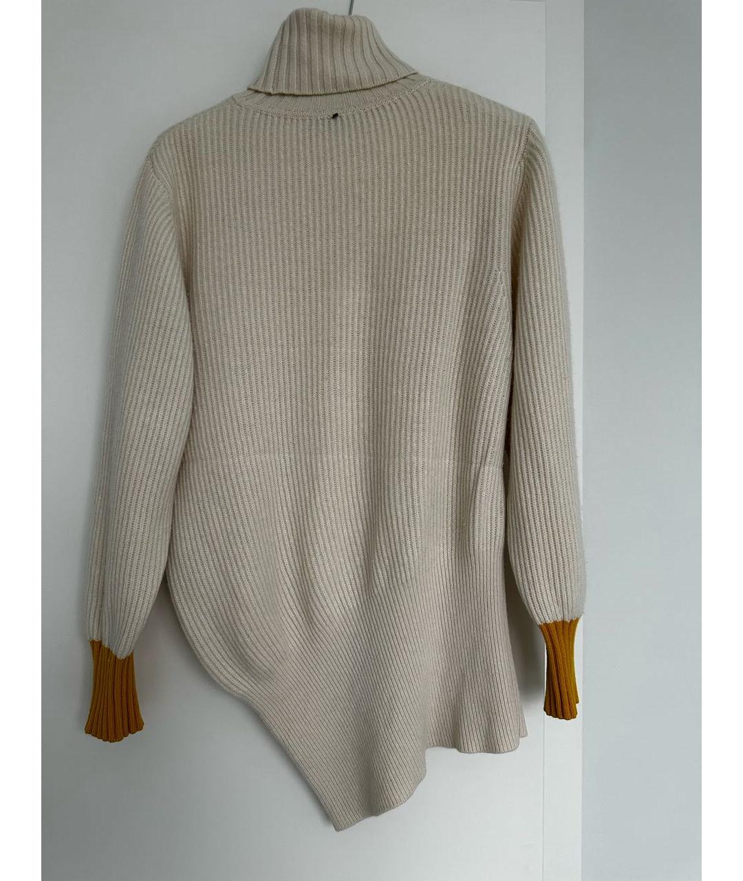 SPORTMAX Белый кашемировый джемпер / свитер, фото 2