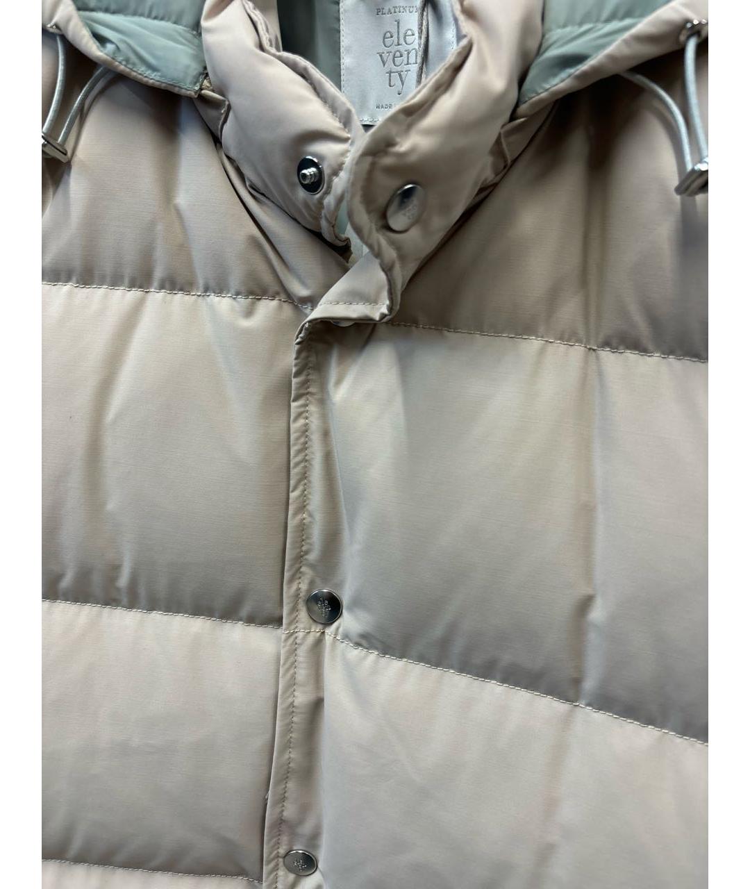 ELEVENTY Бежевый полиэстеровый жилет, фото 4