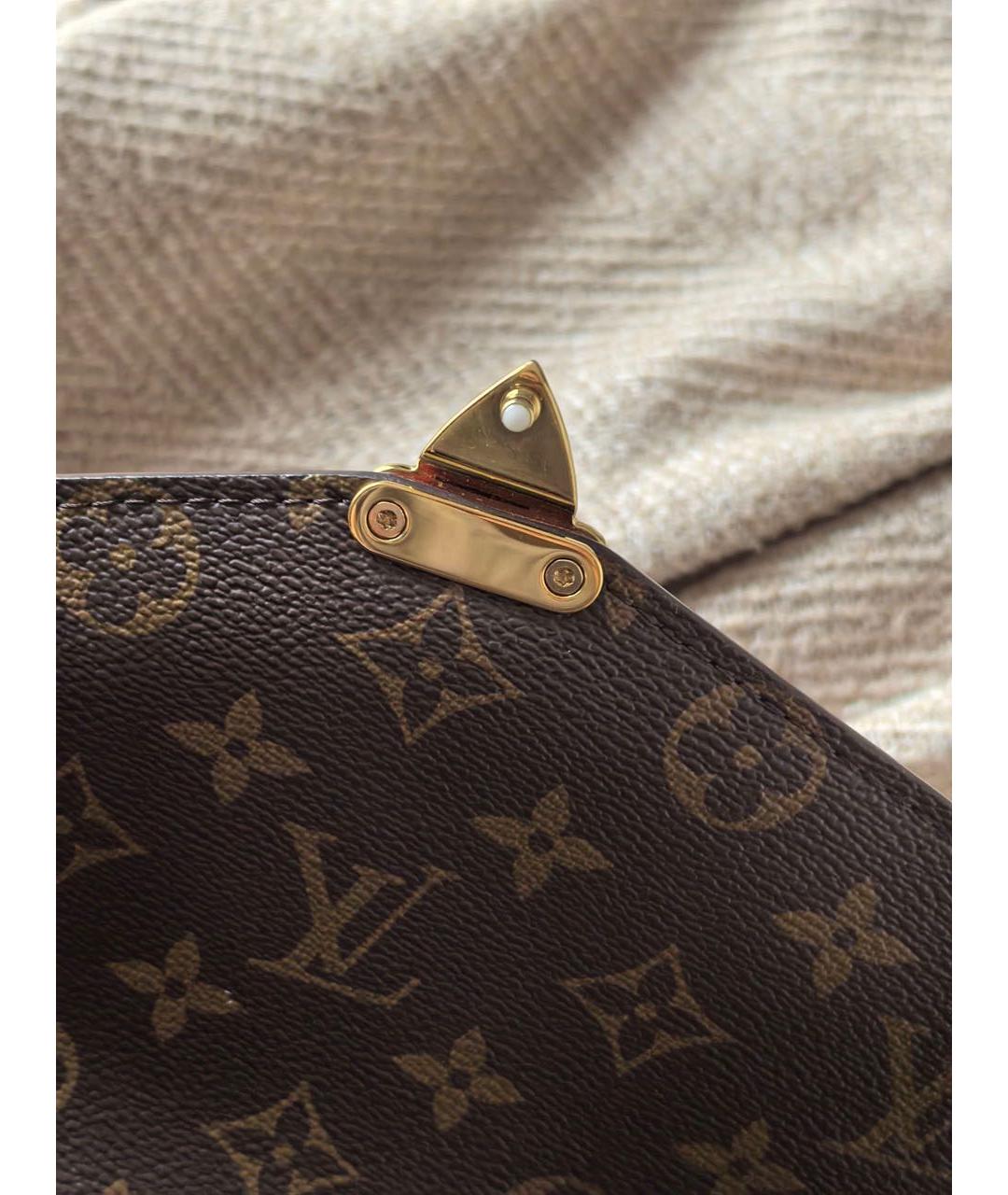 LOUIS VUITTON Коричневая сумка через плечо, фото 7